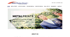 Desktop Screenshot of metalphotosdirect.com